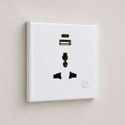 Tuya Smart Life Universal WiFi Wall Socket with USB