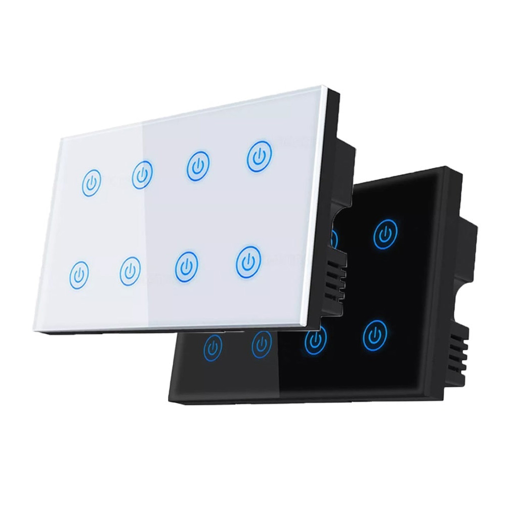 tuya-8-Gang-wall-switch-black-white