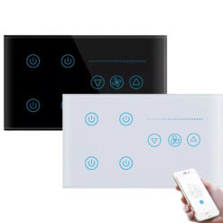 tuya-wifi-4gang-fan-wall-switch-black-white