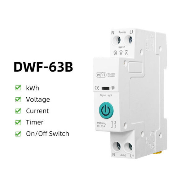 WiFi Circuit Breaker with / without Power Metering - Image 3