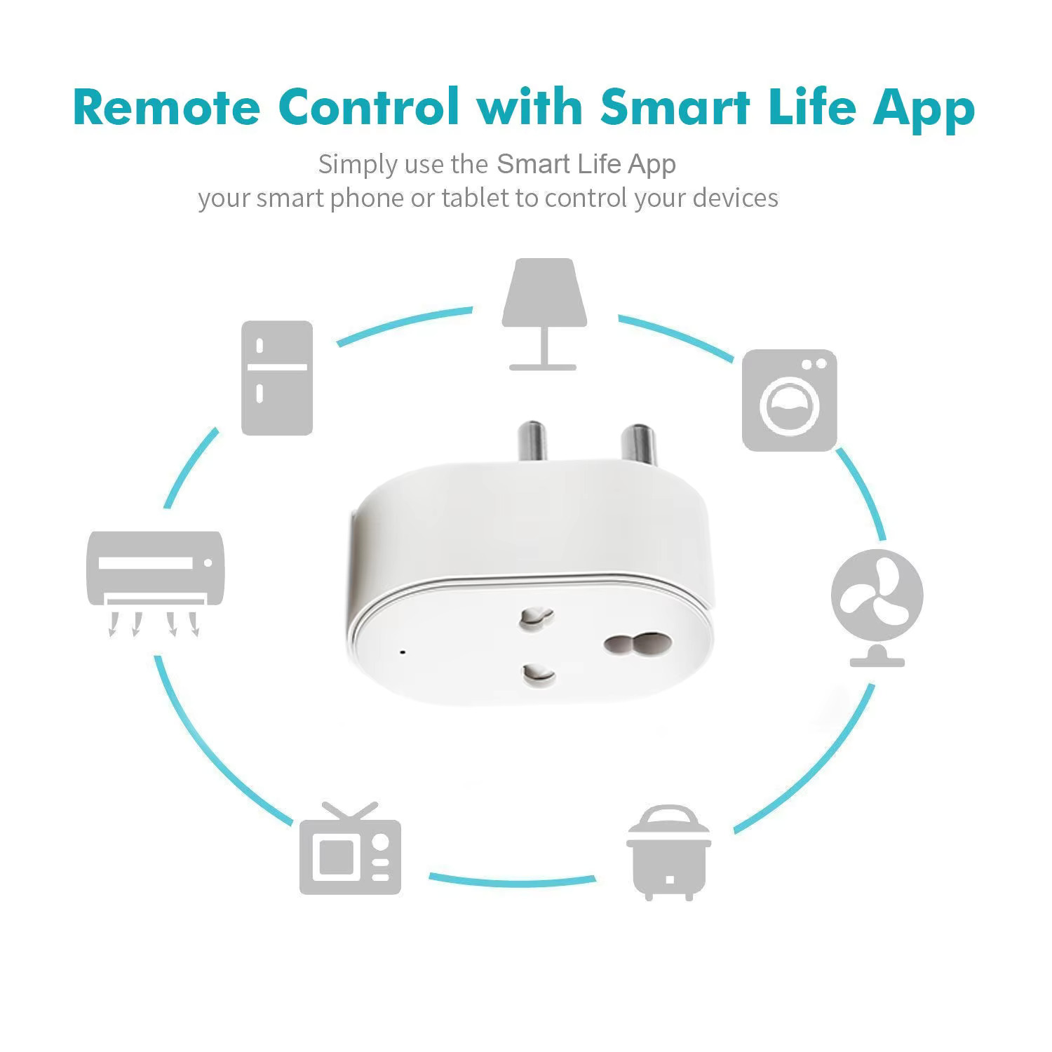 Smart WiFi Plug for AC Geyser