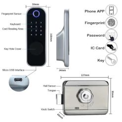 tuya-outdoor-wifi-smart-lock backside