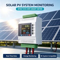 Tuya 3 Phase WiFi Smart Energy Meter 200-1000A CT Clamps solar